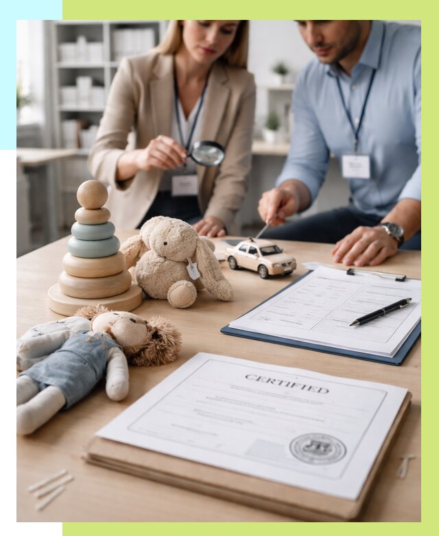 Сертификация игрушек в Лянторе от 12284 р. | Алешин-Лнт