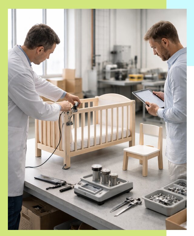 Сертификация детской мебели и проверка безопасности в Лянторе