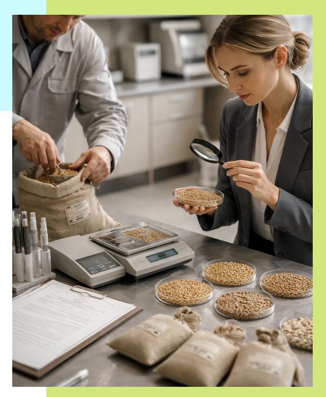 Сертификация зерна в Лянторе по цене от 15356 р. | Алешин-Лнт