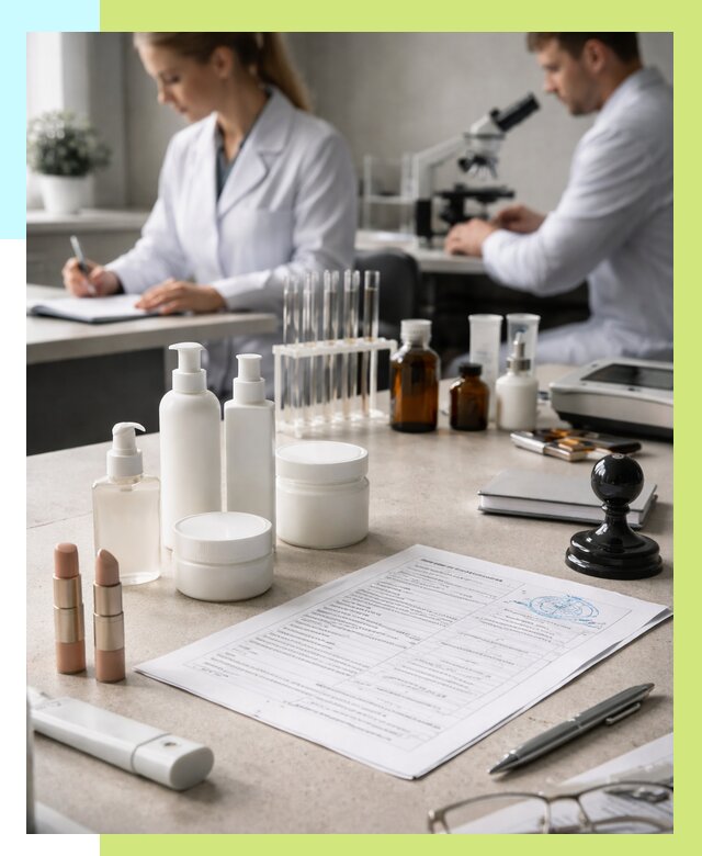 Сертификация косметики в Лянторе от 20474 р. - Алешин-Лнт