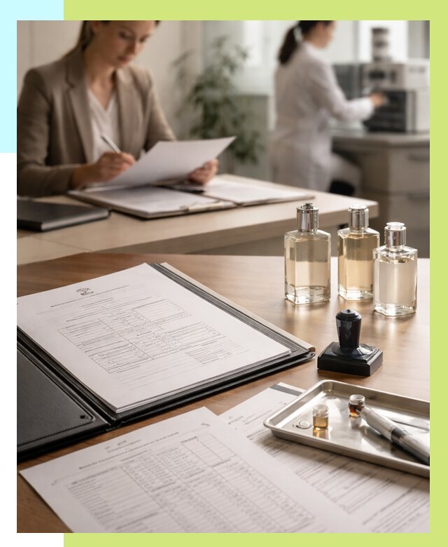 Сертификация парфюмерии в Лянторе от 15356 р. | Алешин-Лнт