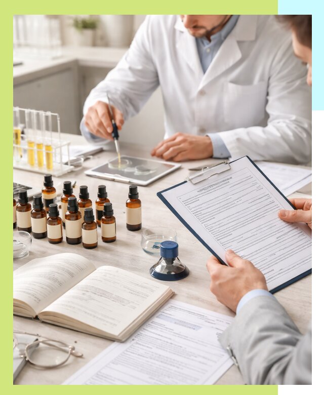 Сертификация эфирных масел и документация качества в Лянторе