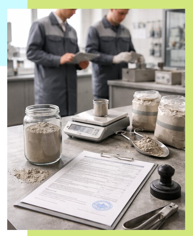 Сертификация цемента в Лянторе от 20474 р. | Алешин-Лнт