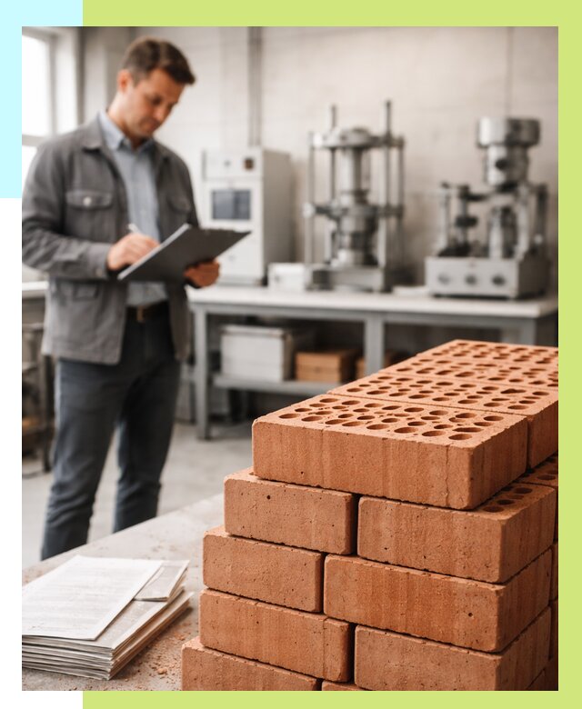 Сертификация кирпича в Лянторе от 15356 р. | Алешин-Лнт под ключ