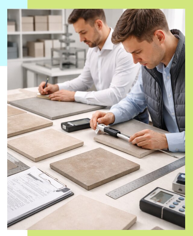 Сертификация плитки в Лянторе от 25593 р. | Алешин-Лнт гарантия