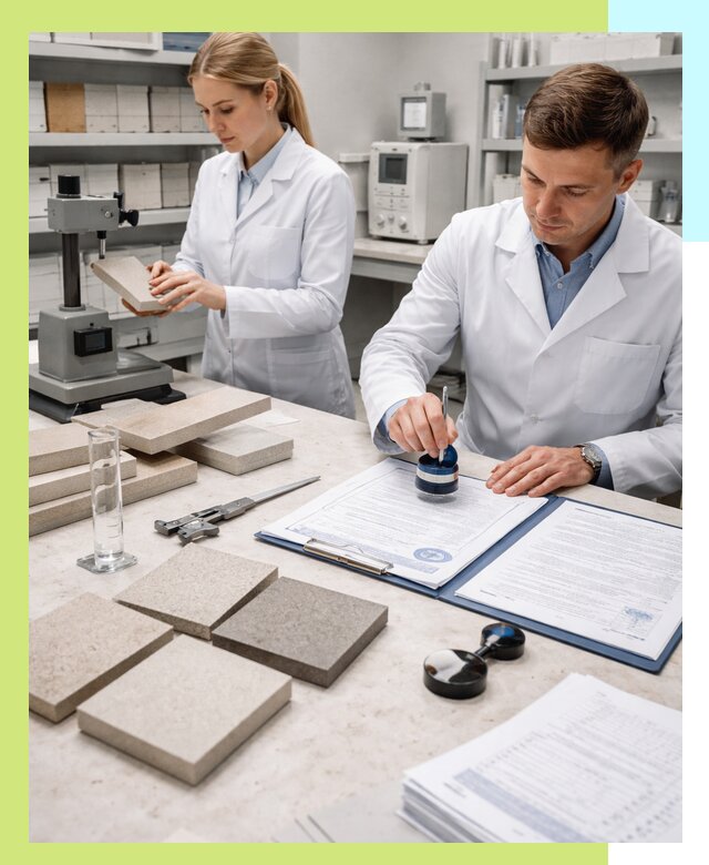 Сертификация плитки и керамики в Лянторе с документами