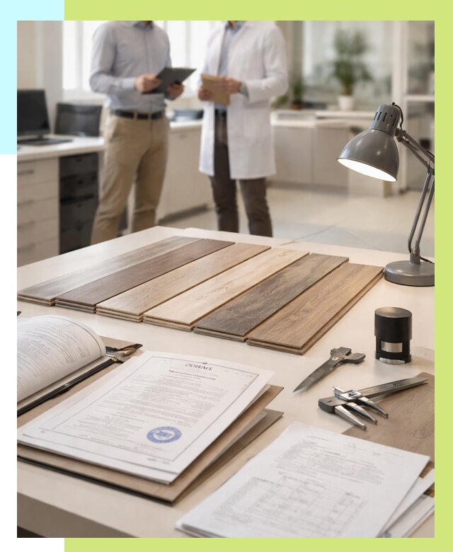 Сертификация ламината в Лянторе от 18427 р. под ключ | Алешин-Лнт