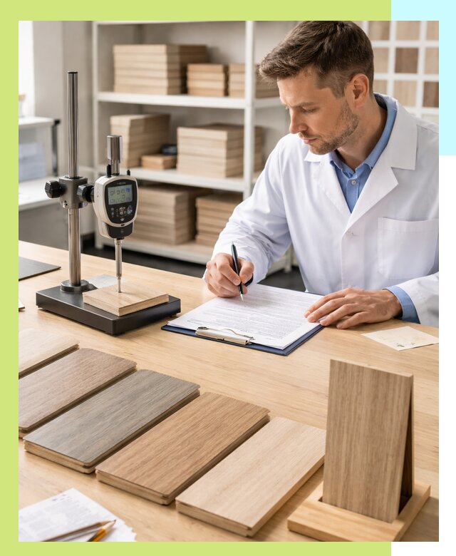 Сертификация ламината с испытаниями и оформлением документов в Лянторе