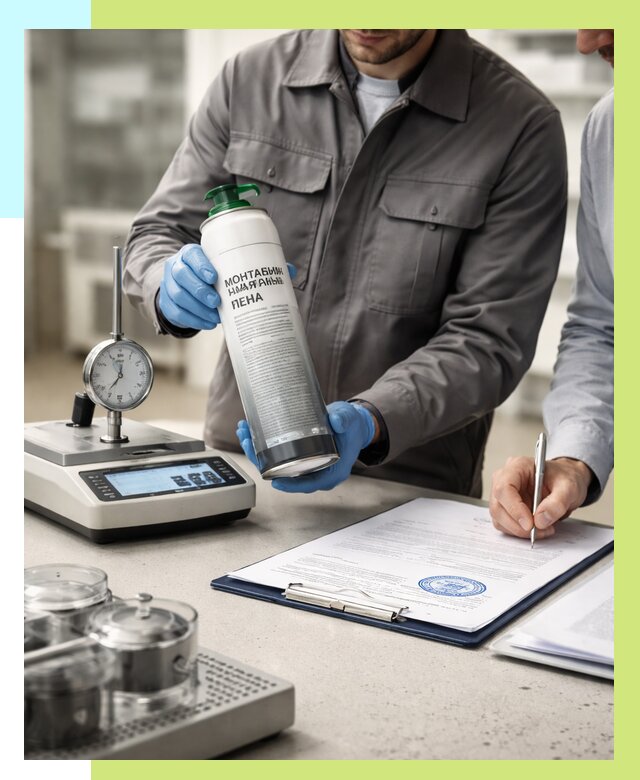 Сертификация монтажной пены в Лянторе от 15356 р. | Алешин-Лнт