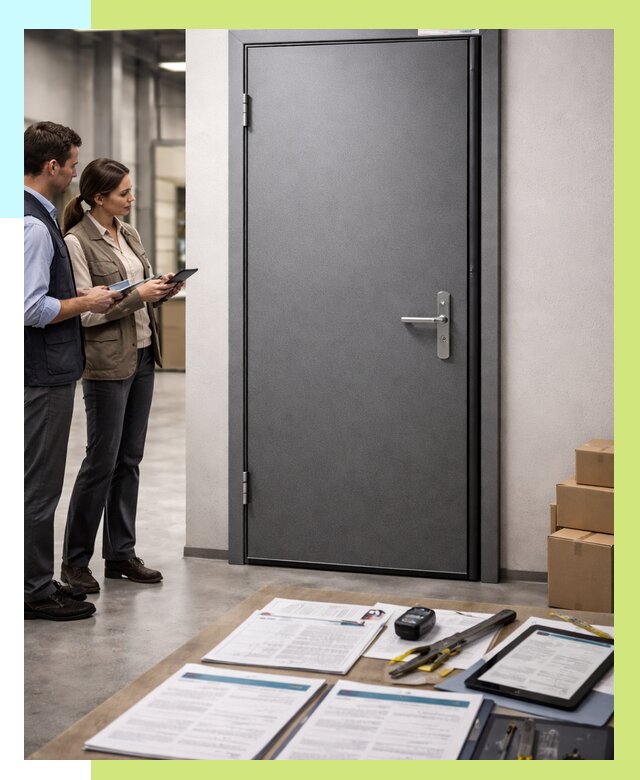 Сертификация противопожарных дверей в Лянторе от 9213 р. | Алешин-Лнт