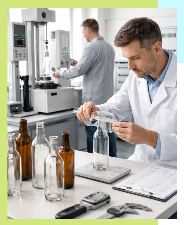 Сертификация стеклянных бутылок и сопутствующей упаковки в Лянторе