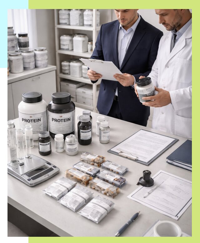 Сертификация спортивного питания в Лянторе от 15356 р., Алешин-Лнт