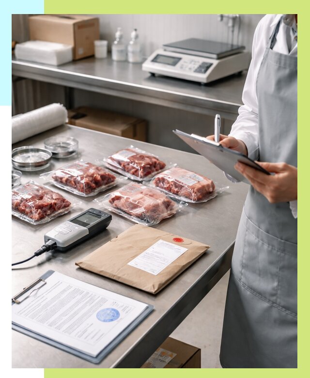 Сертификат на мясо и декларация в Лянторе от 8701 р. | Алешин-Лнт