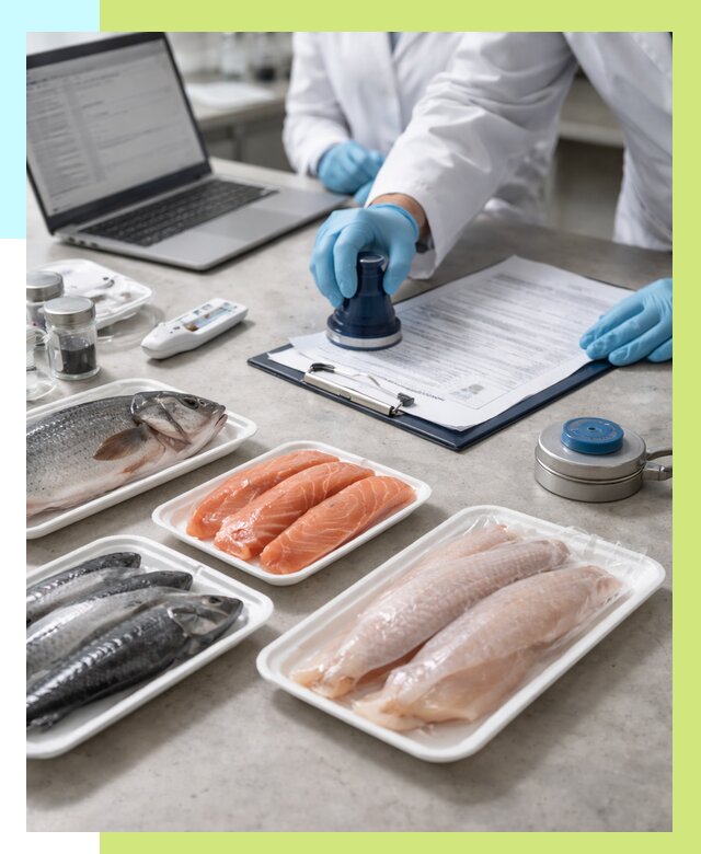 Сертификация рыбы и сертификат в Лянторе от 15356 р. | Алешин-Лнт