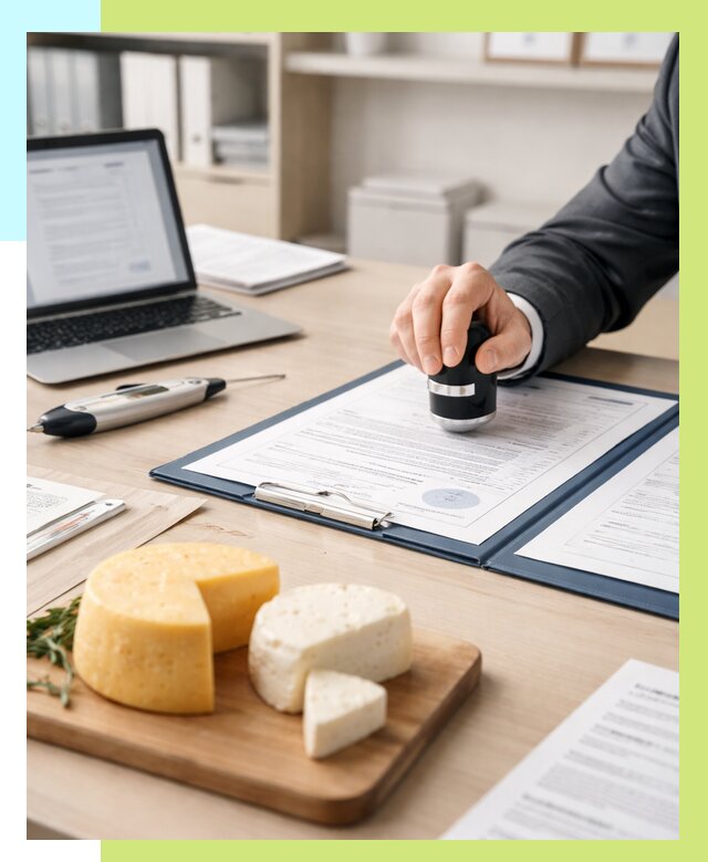 Сертификация сыров в Лянторе от 15356 р | Сертификат на сыр Алешин-Лнт