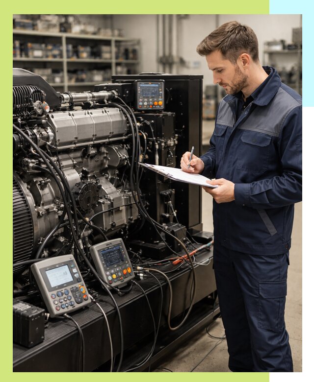 Сертификация дизельных генераторов и их оборудования в Лянторе
