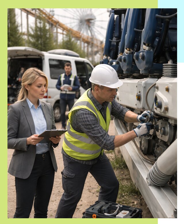 Сертификация аттракционов и проверка безопасности в Лянторе