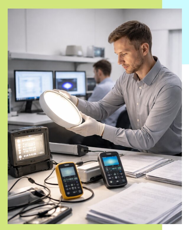 Сертификация светильников в Лянторе: испытания и оформление