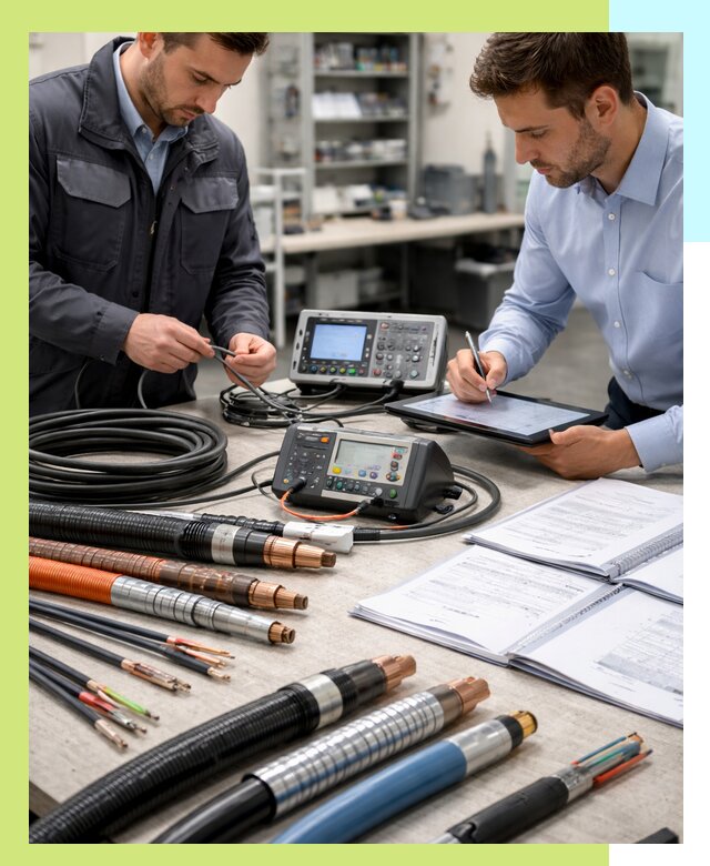 Сертификация кабеля и электропроводки в Лянторе под ключ