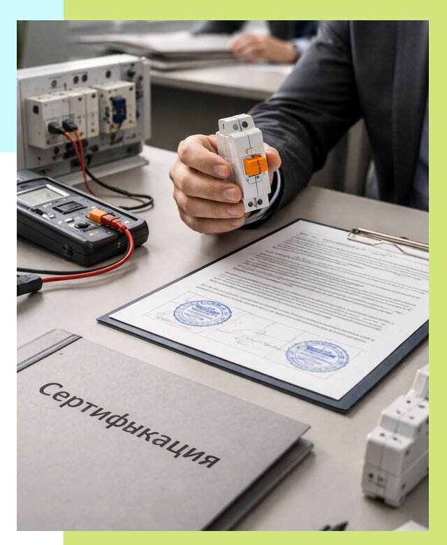 Сертификация выключателей под ключ в Лянторе от 15356 р. | Алешин-Лнт