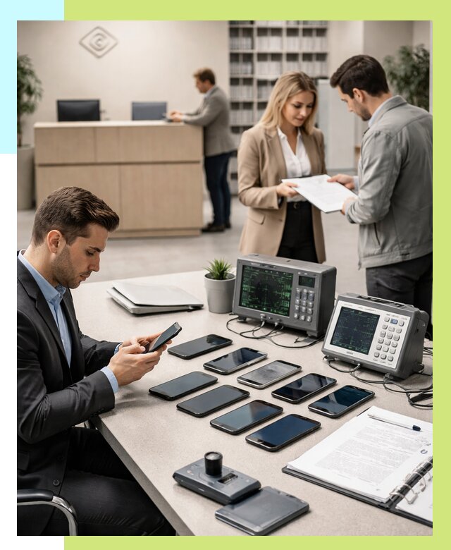 Сертификация телефонов в Лянторе от 25593 р. под ключ | Алешин-Лнт