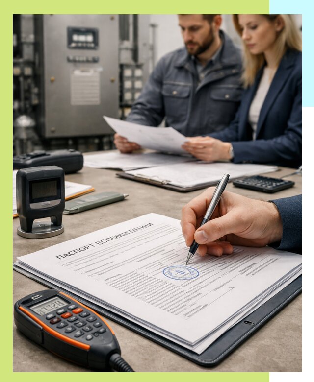 Оформление паспорта эксплуатации оборудования в Лянторе