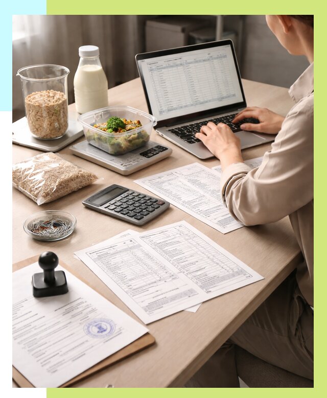 Просчет БЖУ для маркировки в Лянторе от 1536 р. | Алешин-Лнт