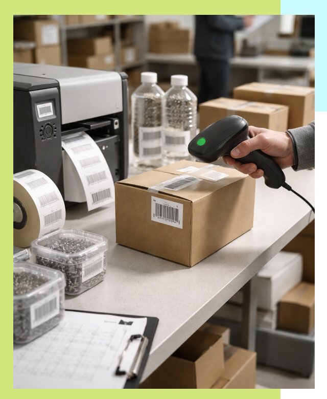 Штрихкодирование продукции и маркировка для продажи в Лянторе