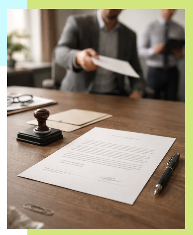 Отказное письмо по сертификации в Лянторе от 3583 р. | Алешин-Лнт