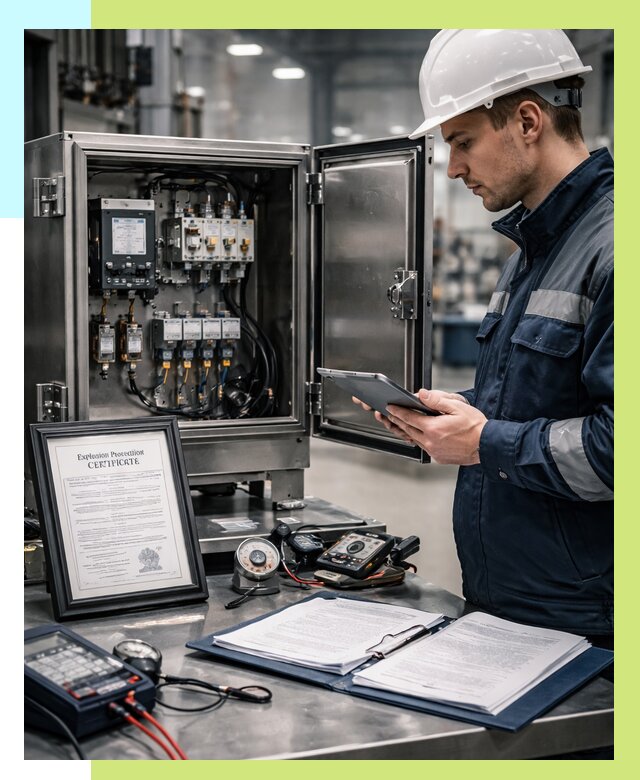 Сертификат взрывозащиты в Лянторе от 46067 р. | Алешин-Лнт