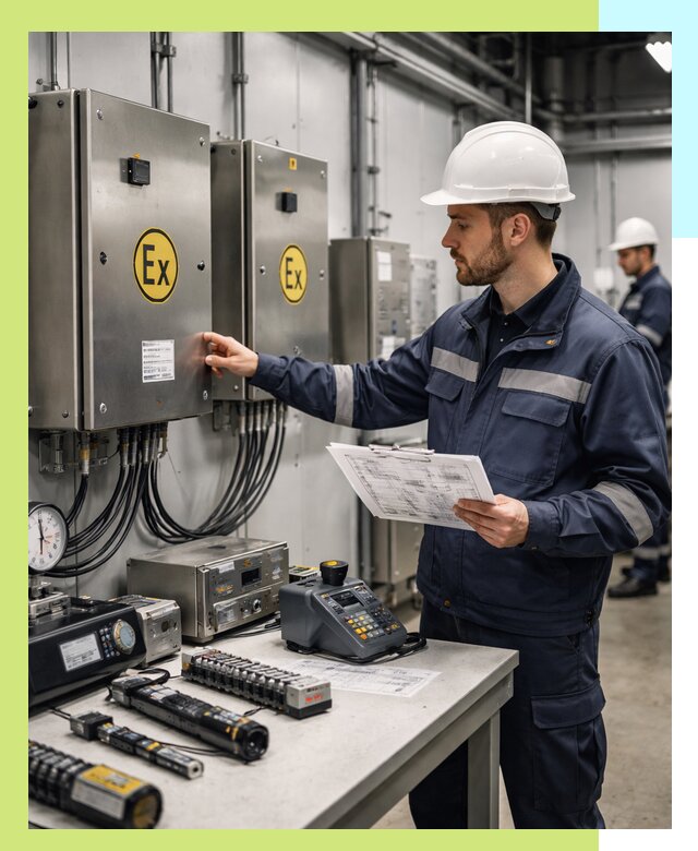 Сертификат взрывозащиты промышленного оборудования в Лянторе