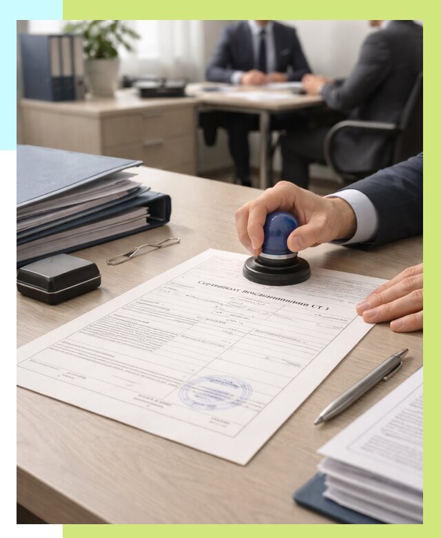 Сертификат происхождения СТ 1 в Лянторе от 4607 р. | Алешин-Лнт