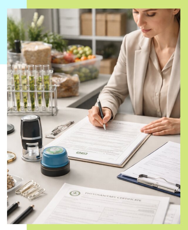 Фитосанитарный сертификат оформить в Лянторе от 4607 р. | Алешин-Лнт