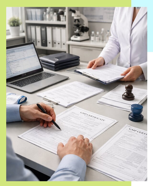 Оформление сертификата GMP в Лянторе для фармпроизводства