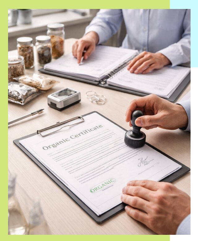 Получение органик сертификата для продукции в Лянторе