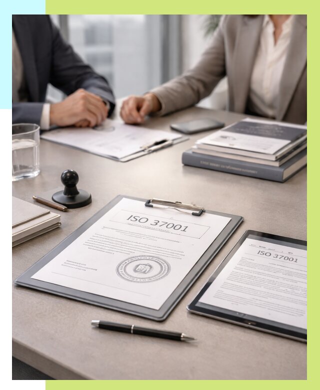 Сертификат ISO 37001 в Лянторе оформить от 122844 р. Алешин-Лнт