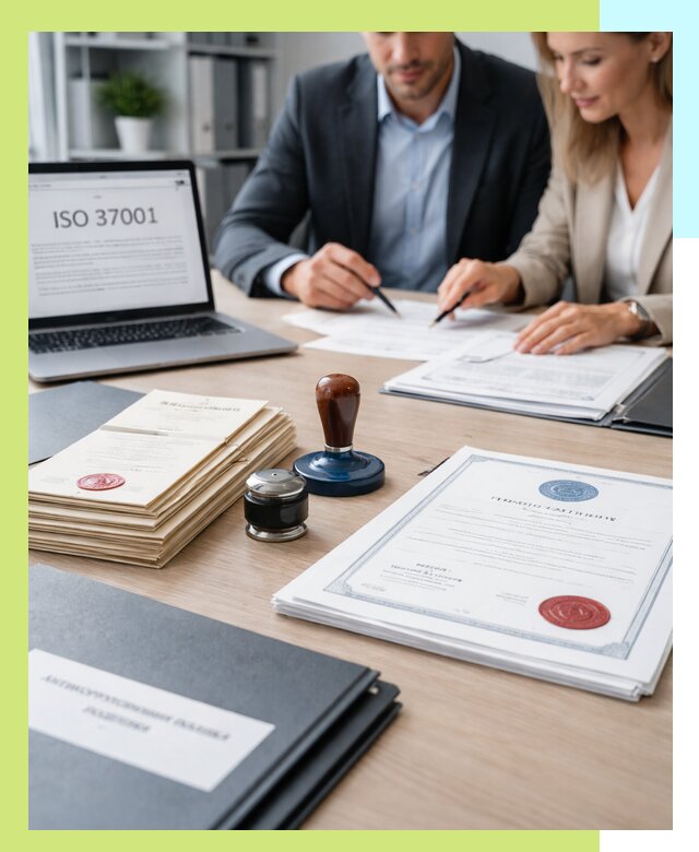 Получение сертификата ISO 37001 по системе борьбы с коррупцией в Лянторе
