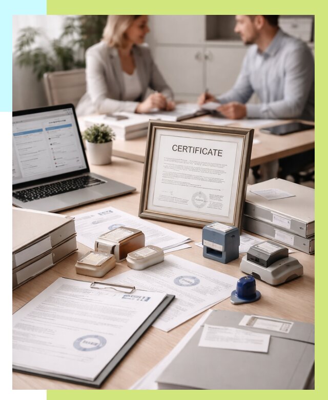 Сертификация компании в Лянторе от 46067 р. | Алешин-Лнт — заказ